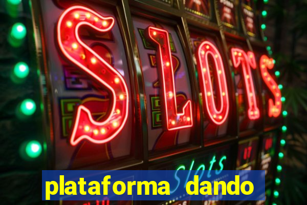 plataforma dando bonus de cadastro